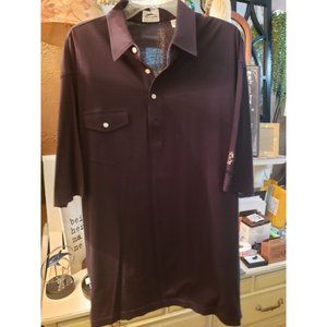 Mens XL Slazenger Black Polo